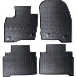 Tappetini per auto Geyer& Hosaja per Ford S-Max II dal 2014 in poi su misura in gomma | Materiale resiste | Superficie antiscivolo | Impermeabile